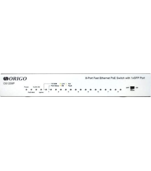 Коммутатор РоЕ OS1209P/80W/A1A