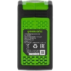 Аккумулятор для GreenWorks G-MAX 40V,20302,2601402,21332 40V 3000mAh/120.00Wh Li-ion, фото7