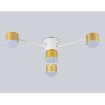 Потолочный светильник Ambrella light FL51720/4 WH/GD белый/золото GX53/4 max 12W 645*135, фото 1