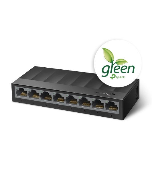 Коммутатор TP-Link LS1008G (L2) 8x1Гбит/с неуправляемый