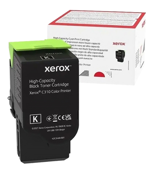 Картридж лазерный Xerox C310 черный 8K (006R04368)
