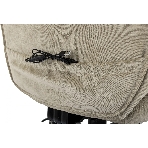 Кресло руководителя Бюрократ T-9950MSG-F Fabric песочный Light-21, крестов. пластик, подст. для ног, фото13