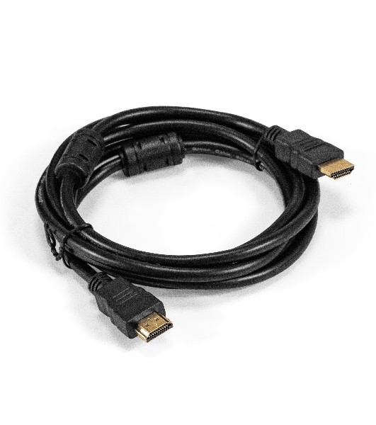 Кабель HDMI ExeGate EX-CC-HDMI-1.5F (19M/19M, 1,5м, v1.4b, ферритовые кольца, позолоченные контакты)