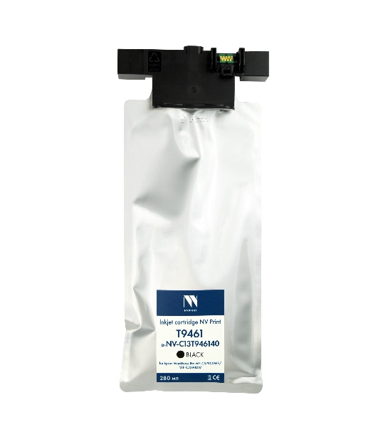 Картридж струйный NVPrint T9461 Black для Epson WorkForce Pro WF-C5790DWF, WF-C5290DW (10 000 стр) совместимый