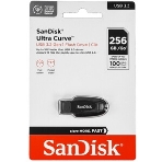 Флешка USB 256Gb SanDisk CZ550 Ultra Curve, USB 3.2 Blue, фото3