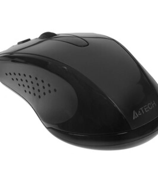 Мышь проводная A4Tech N-500FS черный, 1200 dpi, USB, кнопки - 4