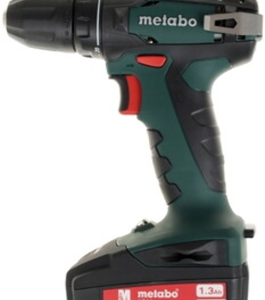 Дрель-шуруповерт Metabo BS 18, 18 В, 1,5 Ач, 48 Нм, щеточный