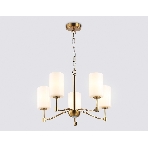 Люстра Ambrella light LH56051/5 BS/FR латунь/белый матовый E14*5 max 40W D590*950, фото7