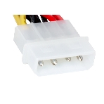Кабель питания 2xSATA (от разъема Molex (IDE) блока питания), 15 см ExeGate, фото2