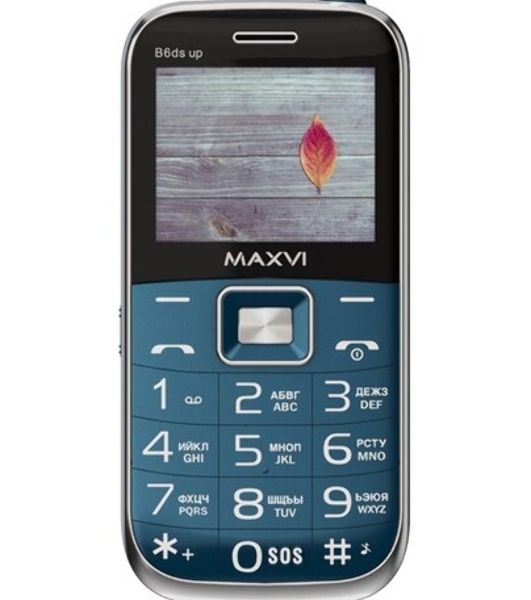 Мобильный телефон Maxvi B6ds up маренго
