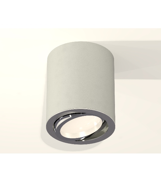Светильник Ambrella Light XS7423021 SGR/PSL серый песок/серебро полированное MR16 GU5.3 (C7423, N7003)