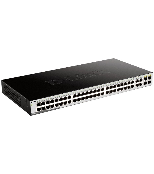 Коммутатор D-Link DGS-1052/A1A, 48×1 Гбит/с, неуправляемый