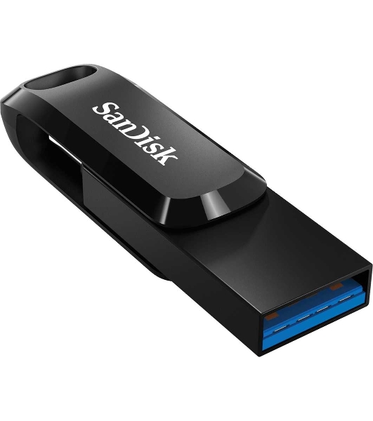 Флешка USB Sandisk 128Gb Ultra Dual Go SDDDC3-128G-G46 USB3.1 черный