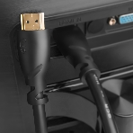 Кабель GCR Premium 1.8m HDMI 2.0, HDR, Ultra HD 4K60 Hz/5K30Hz, 3D, Ethernet 18.0 Гбит/с, OD8.0 мм, 28/26 AWG, черный, фото 1
