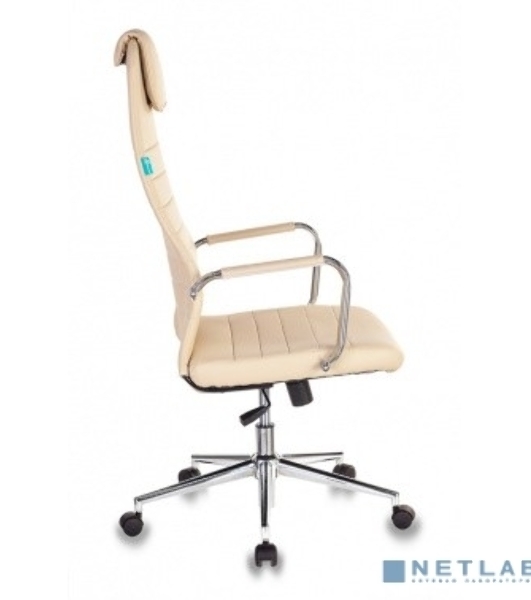 Кресло Бюрократ KB-9N/ECO/OR-12 бежевый, экокожа