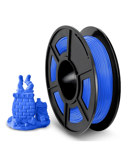 Филамент NVPrint TPU Blue для 3D печати диаметр 1.75мм длина 165 метров масса 0,5 кг