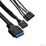 Компьютерный корпус Minitower ExeGate BAA-114U2-AAA400 (mATX, БП AAA400 с вент. 8см, 1хUSB+2хUSB 3.0, аудио, черный), фото4