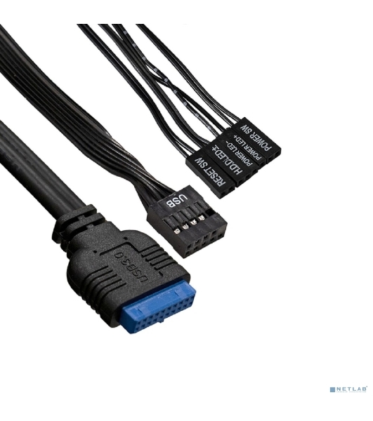Компьютерный корпус Minitower ExeGate BAA-114U2-AAA400 (mATX, БП AAA400 с вент. 8см, 1хUSB+2хUSB 3.0, аудио, черный)
