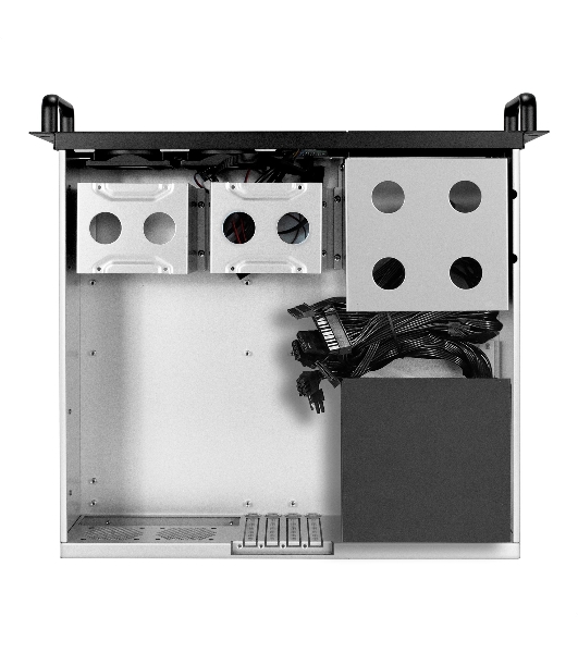 Серверный корпус ExeGate Pro 3U400-07 (RM 19', высота 3U, глубина 400, БП 500PAS, 2хUSB)