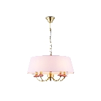 Люстра Ambrella light LH75021/5 GD/PI золото/розовый E14/5 max 40W D550*730, фото8