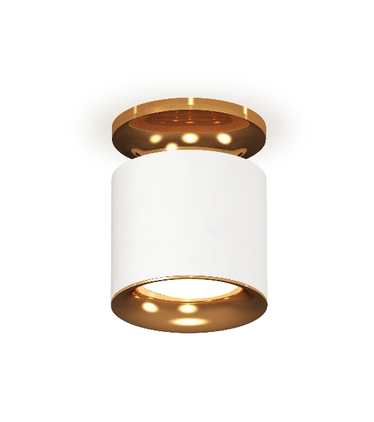 Светильник Ambrella Light XS7401122 SWH/PYG белый песок/золото желтое полированное MR16 GU5.3 (N7929, C7401, N7014)