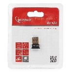 Адаптер Bluetooth Gembird, BTD-MINI5, ультратонкий корпус, v.4.0, 50 метров, до 24 Мбит/сек, USB, фото 1