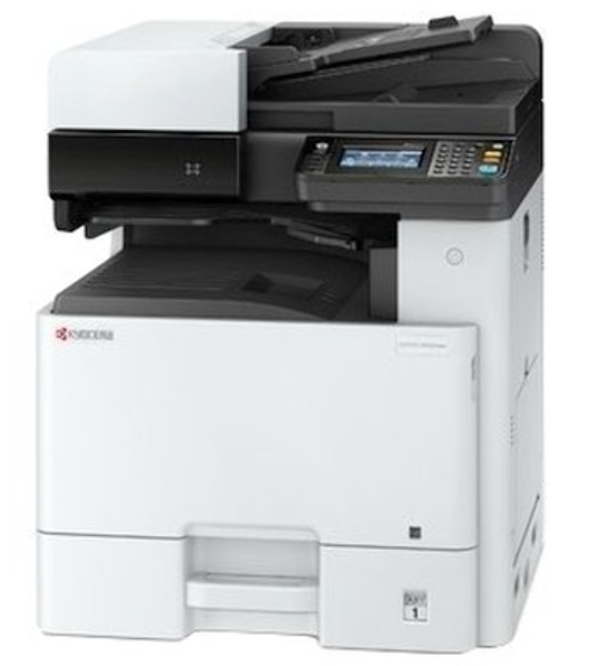 МФУ лазерное Kyocera Ecosys M8130cidn (1102P33NL0), А3, цветной, печ. до 30 стр/мин. (А4) до 15 стр/мин. (А3), скан. до50 стр/мин., 1200 x 1200 dpi (печать) 600x600dpi (скан.), USB, RJ-45, NFC, Air Print, Mopria