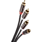 Кабель соединит 2xRCA (M) - 2xRCA (M),1.5m, TelecomPRO TAV7158M-1.5M, фото4