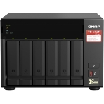 Сетевое хранилище без дисков SMB QNAP TS-673A-8G NAS, 6 trays 3,5'/2,5', 2x2,5 GbE BASE-T, 2 x M.2 NVMe 2280 slots, quad-core AMD Ryzen V1500B 2,2 GHz, 8 Gb SO-DIMM DDR4 (1 x 8 Gb) up to 64Gb (2x32 Gb), фото5