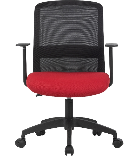 Кресло Cactus CS-MC333-BKRD черный, сетка