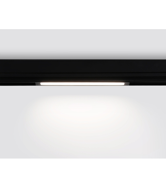 Управляемый светодиодный светильник для шинопровода Magnetic Ambrella light GL1262 BK черный IP20 9W 3000K-6400K 220V 120° 232*25*42 (Без ПДУ)