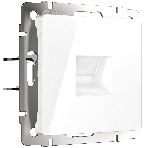 Розетка Ethernet RJ-45 cat. 6A экранированная (белый), фото 1