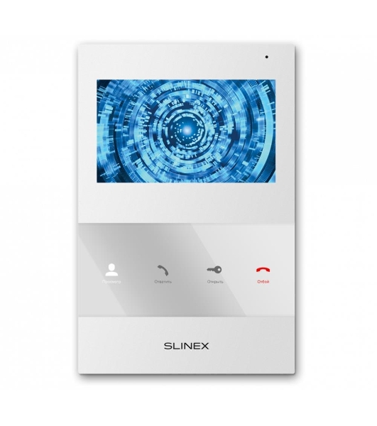 Монитор LCD 4.3' IP DOORPHONE SQ-04M белый SLINEX