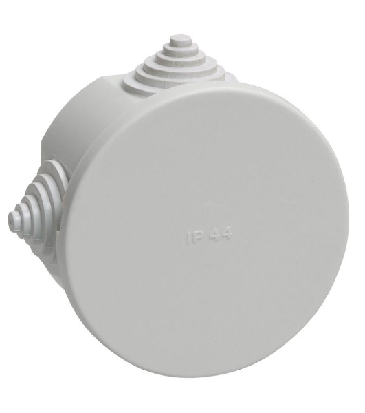 Коробка распаячная ОП 75х40 IP44 KM41237 (4 каб.ввод.) IEK UKO11-075-040-000-K41-44