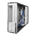 Компьютерный корпус Desktop ExeGate MI-207U-400W-8 (miniITX/mATX, БП M400 с вент. 8см, 1*USB+1*USB 3.0, аудио, черный), фото7
