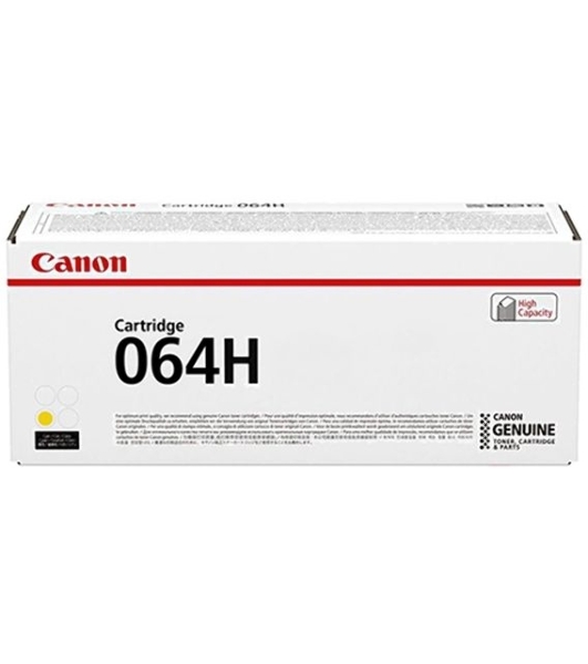 Картридж лазерный Canon CRG 064 HY (4932C001) желтый (10400 стр., повышенной емкости) для Canon MF832Cdw