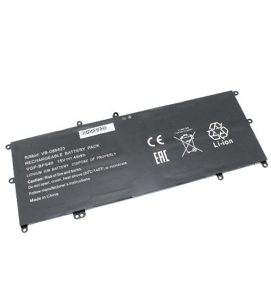 Аккумуляторная батарея для ноутбука Sony Vaio SVF14 SVF15 (VGP-BPS40) 15.0V 48Wh OEM