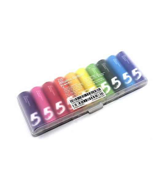 Батарейки Xiaomi ZI5-AA Rainbow Colors (10 шт.) AA510