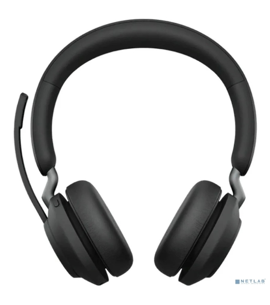 Гарнитура Jabra Evolve2 65 чёрный, беспроводная, Bluetooth, до 35 ч, подсветка