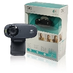 Веб-камера Logitech C310 HD 1280x720, 30 кадр/с, USB Type-A, микрофон (шумоподавление), автоосвещение, универсальное крепление, фото8