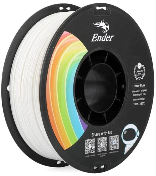 Пластик для принтера 3D Creality 3301010305 PLA d1.75мм 1кг 1цв. белый