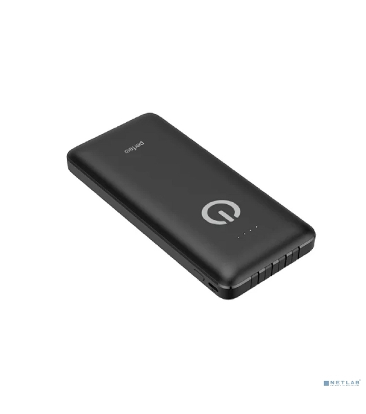 Портативный аккумулятор Powerbank Perfeo ABSOLUTE 10000mah In Micro usb,USB /Out USB,Micro usb,Type-C,Lightning, 2.1А/ черный (PF_B4878)