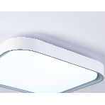 Потолочный светодиодный светильник Ambrella light FZ1256 WH/GR белый/серый 27W 5000K 350*350*60 (Без ПДУ), фото5