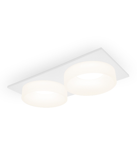 Светильник Ambrella light TN1317/2 SWH/FR белый песок/белый матовый GU5.3 182*92*45