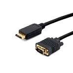 Кабель DisplayPort->VGA Cablexpert CCP-DPM-VGAM-5M, 5м, 20M/15M, черный, экран, пакет, фото3