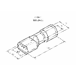Клемма плоская Rexant полностью изолированная гнездо 6.6 мм 0.5-1.5 мм² (РППи-м 1.5-(6.3)), фото4