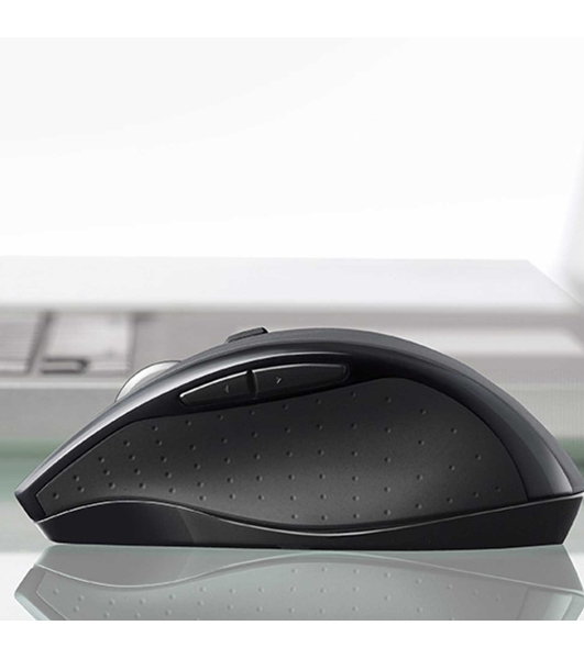 Мышь беспроводная Logitech M705 черный, 1000 dpi, радиоканал, USB, кнопки - 7