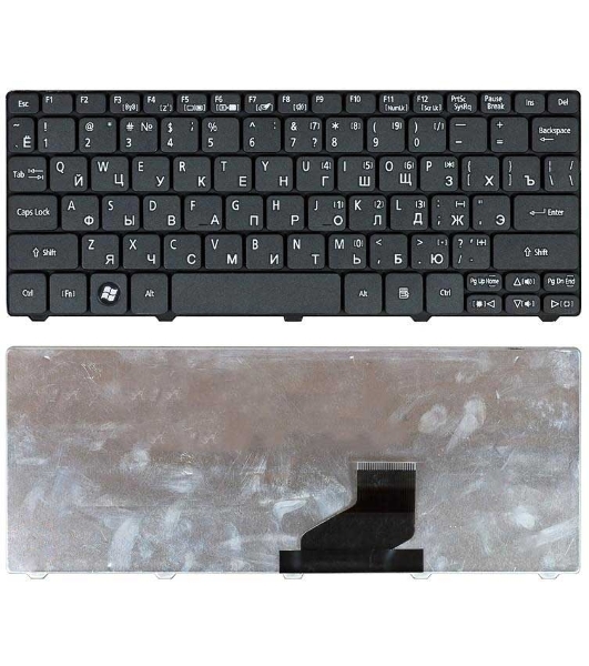 Клавиатура для ноутбука Acer Aspire One 521 532H AO532H D255 D260 D270 NAV50 PAV80 черная