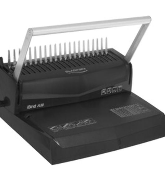 Переплетчик Gladwork iBind M-20 (IBIND M-20) A4/перф.20л.сшив/макс.450л./пластик.пруж. (6-51мм)