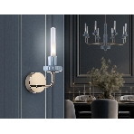 Светильник Ambrella light LH53128 GD/WH/GB золото/белый/серо-синий 2W 3000K 100*190*290, фото3